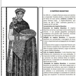 Atividade Império Bizantino