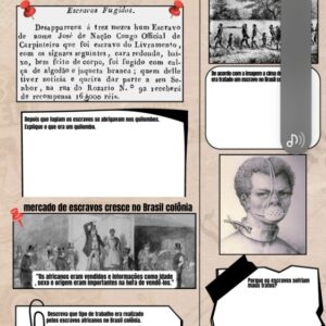 Atividade: Jornal de História: Escravidão no Brasil Colonial (XVII)