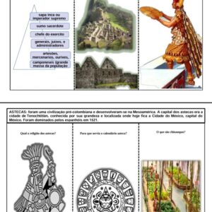 Atividade – Povos Pré-Colombianos: Maias, Astecas e Incas