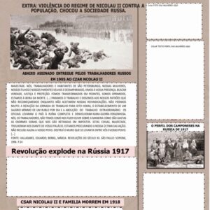 Jornal História em Foco – Revolução Russa