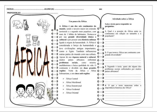 Atividade – África: História,