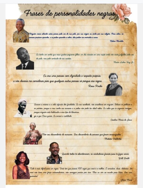 Material para Produção de Lapbook – Consciência Negra - Imagem 5