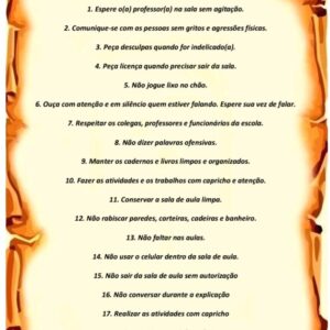 Combinados com a Turma