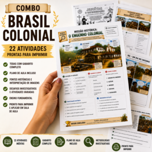 Combo Brasil Colônia – Atividades com Desafios Históricos