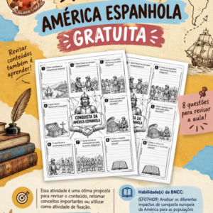 ATIVIDADE GRATUITA —  AMÉRICA ESPANHOLA